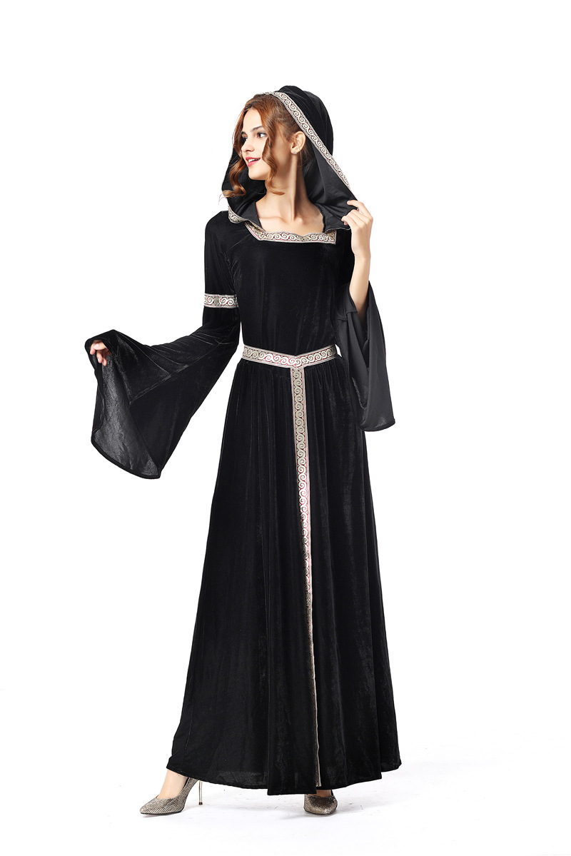 F1876 vintage witch costume